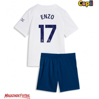 Manchester City Enzo Fernandez #17 Echipament de Fotbal Replică 2026-27 Copii Treilea (+ Șorturi)